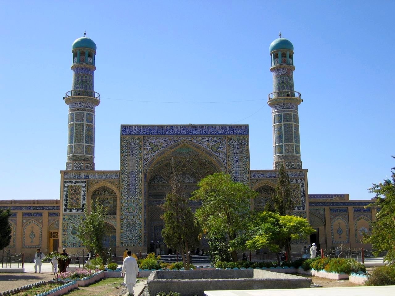Blue Mosque in Herat -  Afghanistan